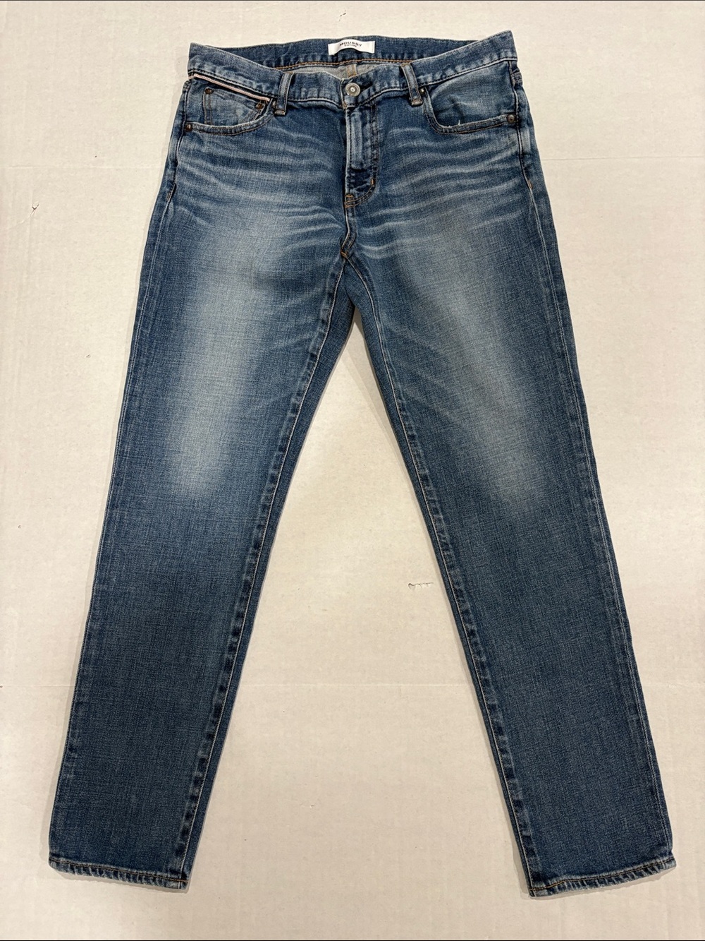 Moussy Mid Wash Blue Ankle Jeans SZ 29